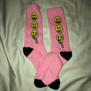 PACSUN Smiley Trip Long Socks